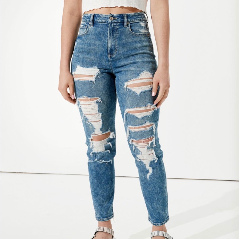 American Eagle curvy mom jeans